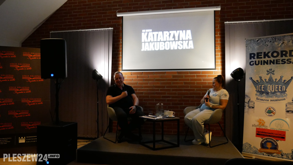 Spotkanie z Ice Queen w pleszewskiej bibliotece