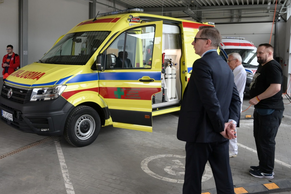Nowy ambulans w Pleszewie