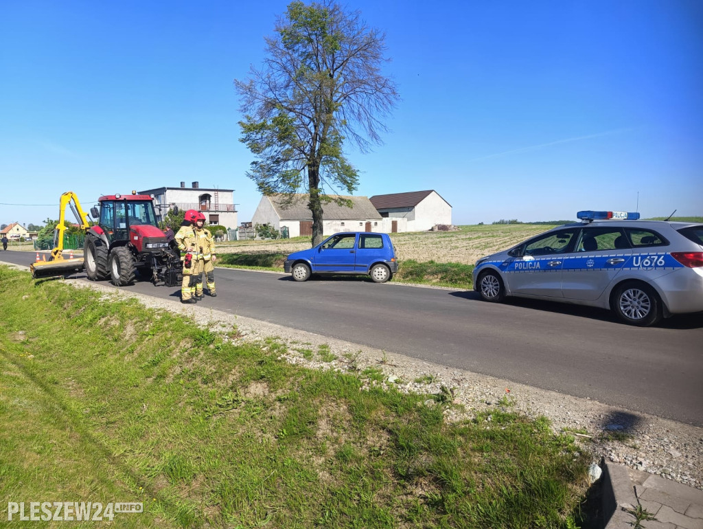 Wypadek w Czerminie 14 maja