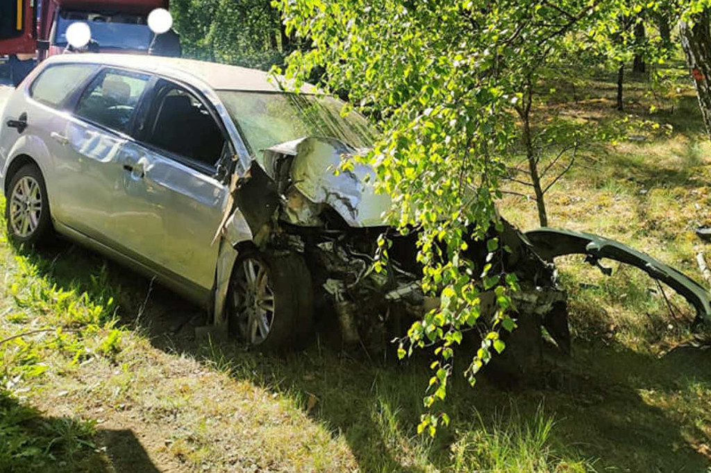 Wypadek w Białobłotach