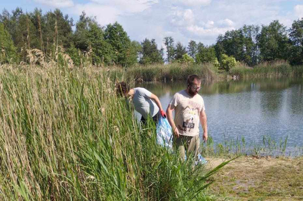 Wędkarze sprzątali w Kwileniu