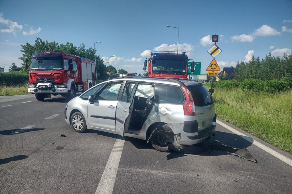 Wymuszenie pierwszeństwa na ulicy Koźmińskiej