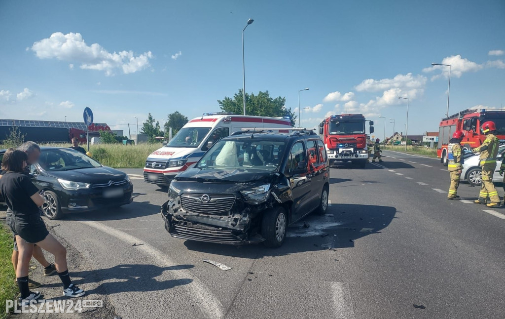 Wymuszenie pierwszeństwa na ulicy Koźmińskiej