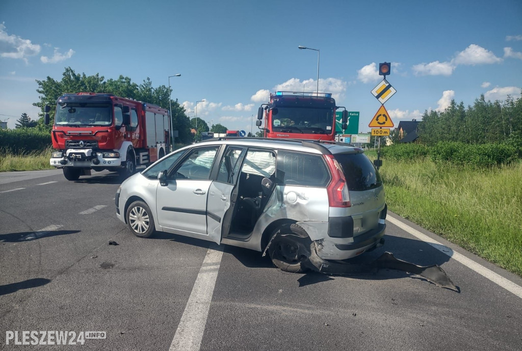 Wymuszenie pierwszeństwa na ulicy Koźmińskiej