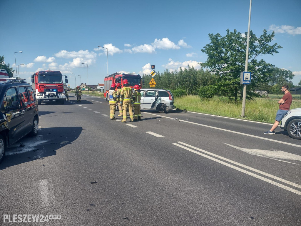 Wymuszenie pierwszeństwa na ulicy Koźmińskiej