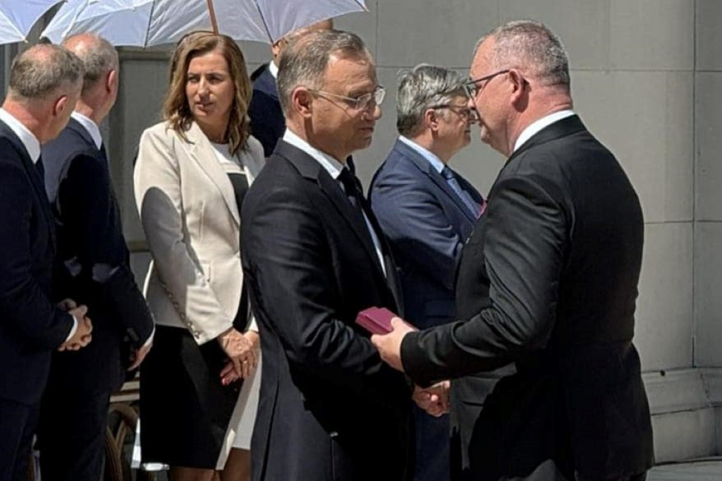 Starosta Pleszewski odznaczony przez Prezydenta