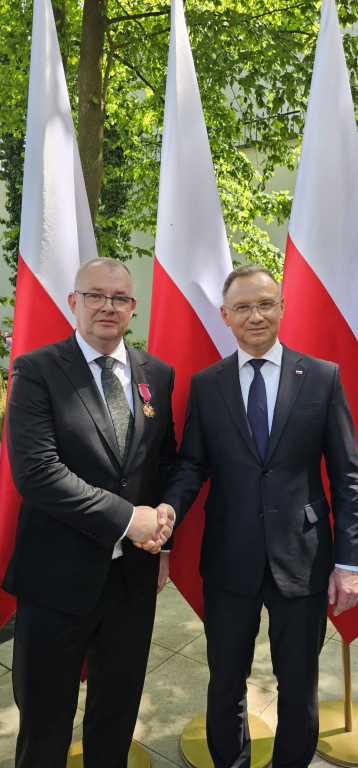 Starosta Pleszewski odznaczony przez Prezydenta