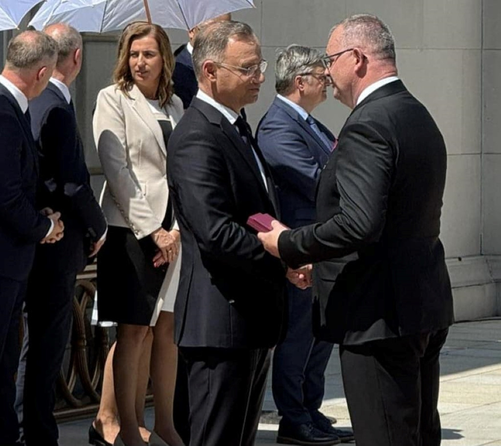 Starosta Pleszewski odznaczony przez Prezydenta