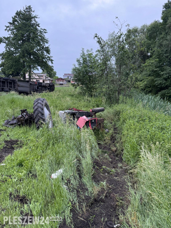 Wypadek w Krzywosądowie