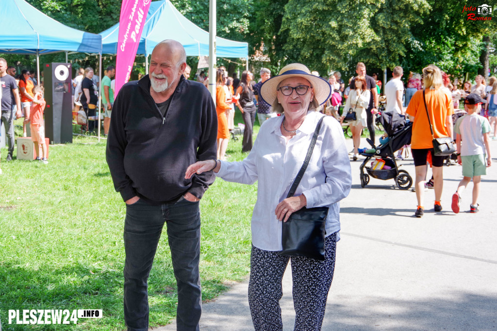 Festyn z historią w tle. Anna Pleszewska w parku