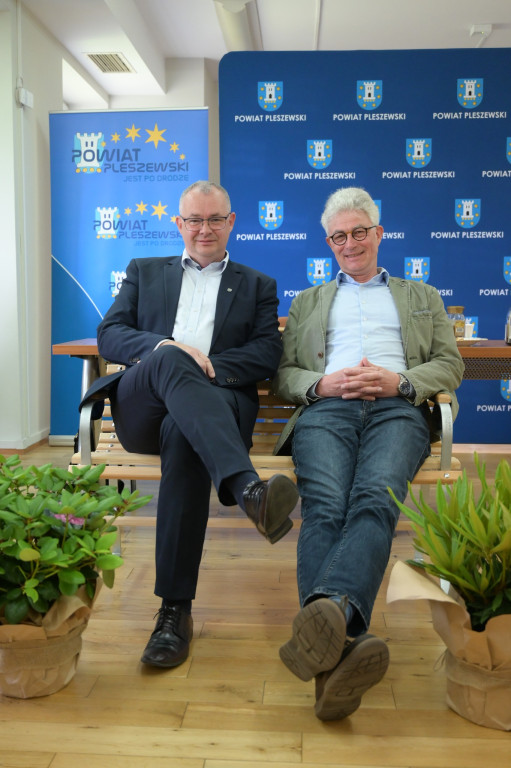 Niemiecka delegacja w powiecie pleszewskim