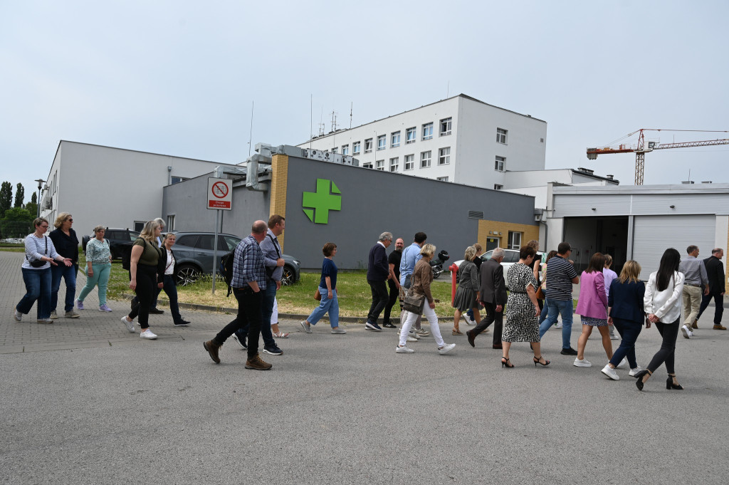 Niemiecka delegacja w powiecie pleszewskim
