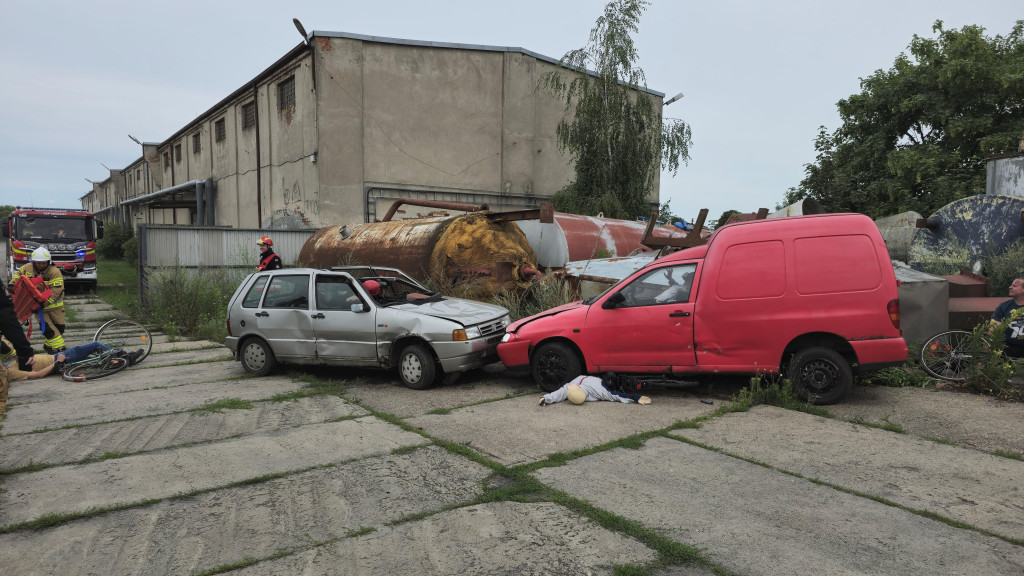 Międzypowiatowe ćwiczenia strażaków
