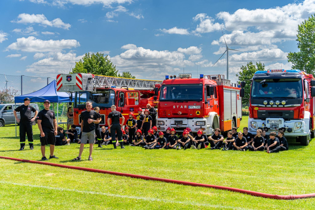 Zawody sportowo - pożarnicze strażaków