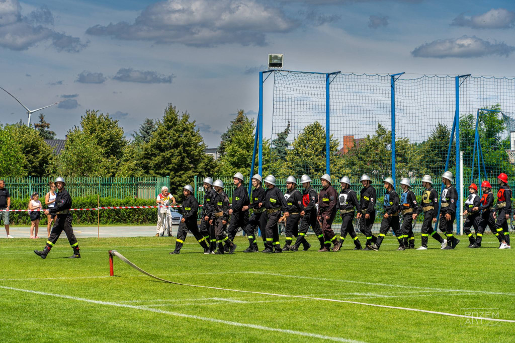 Zawody sportowo - pożarnicze strażaków