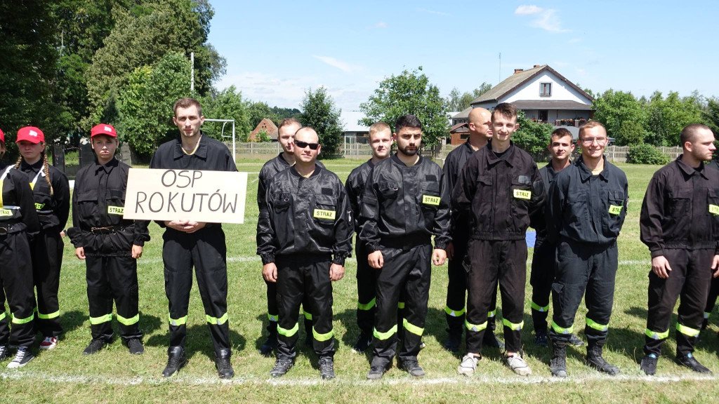 Zawody sportowo - pożarnicze strażaków