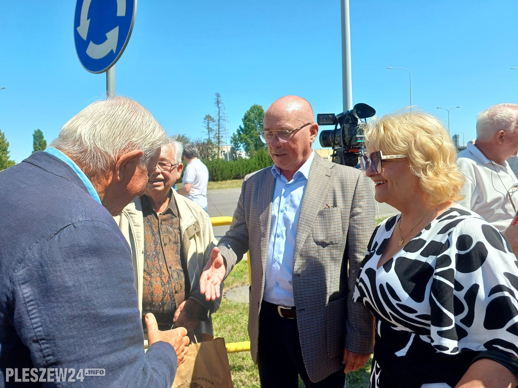 Odsłonięto rondo Wojciecha Żychskiego