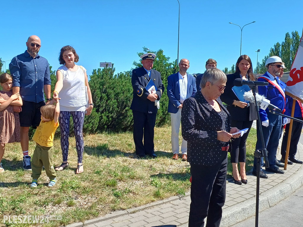 Odsłonięto rondo Wojciecha Żychskiego