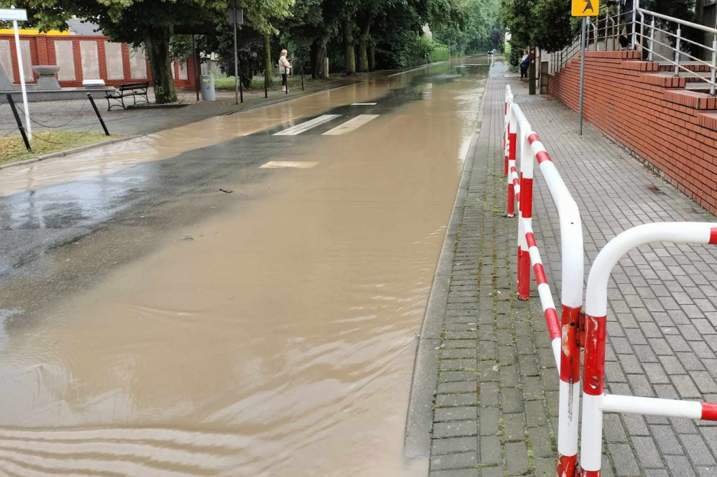 Ulewa nad Dobrzycą