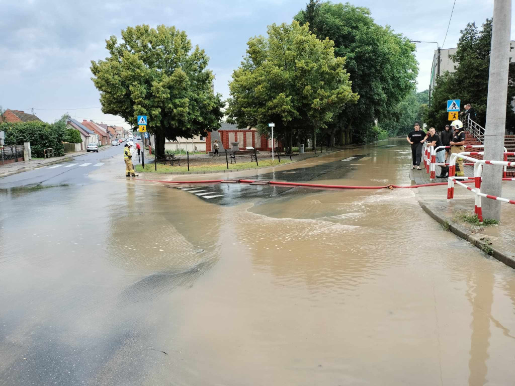 Ulewa nad Dobrzycą