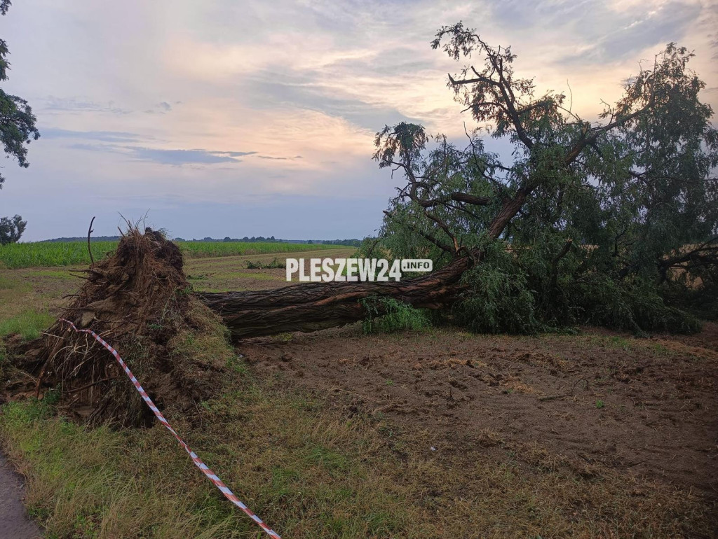 Koszmarne zniszczenia po załamaniu pogody 10 lipca