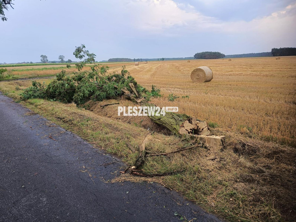 Koszmarne zniszczenia po załamaniu pogody 10 lipca