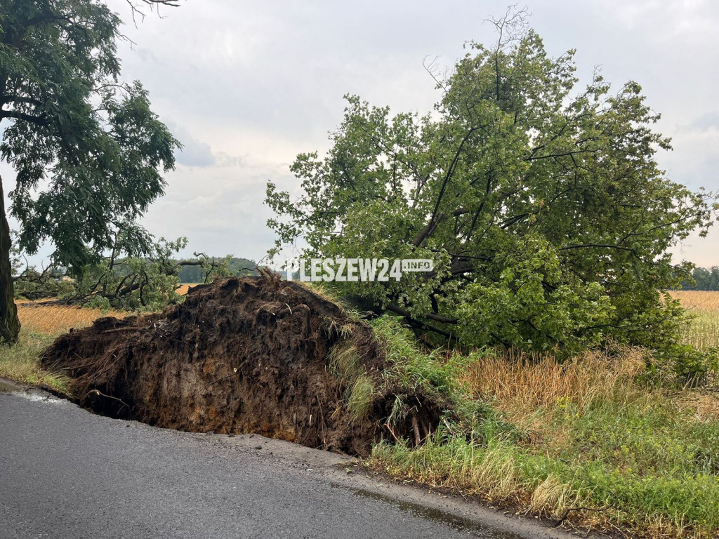 Koszmarne zniszczenia po załamaniu pogody 10 lipca