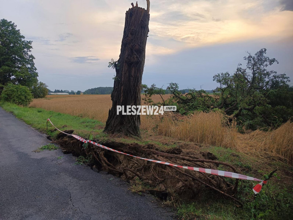 Koszmarne zniszczenia po załamaniu pogody 10 lipca