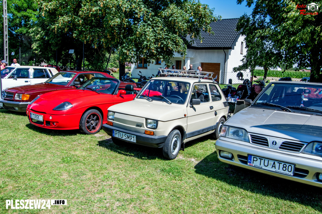 Wystawa samochodów w Tursku