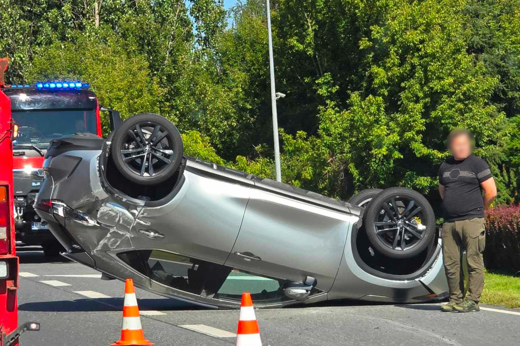 Wypadek na drodze Pleszew - Jarocin