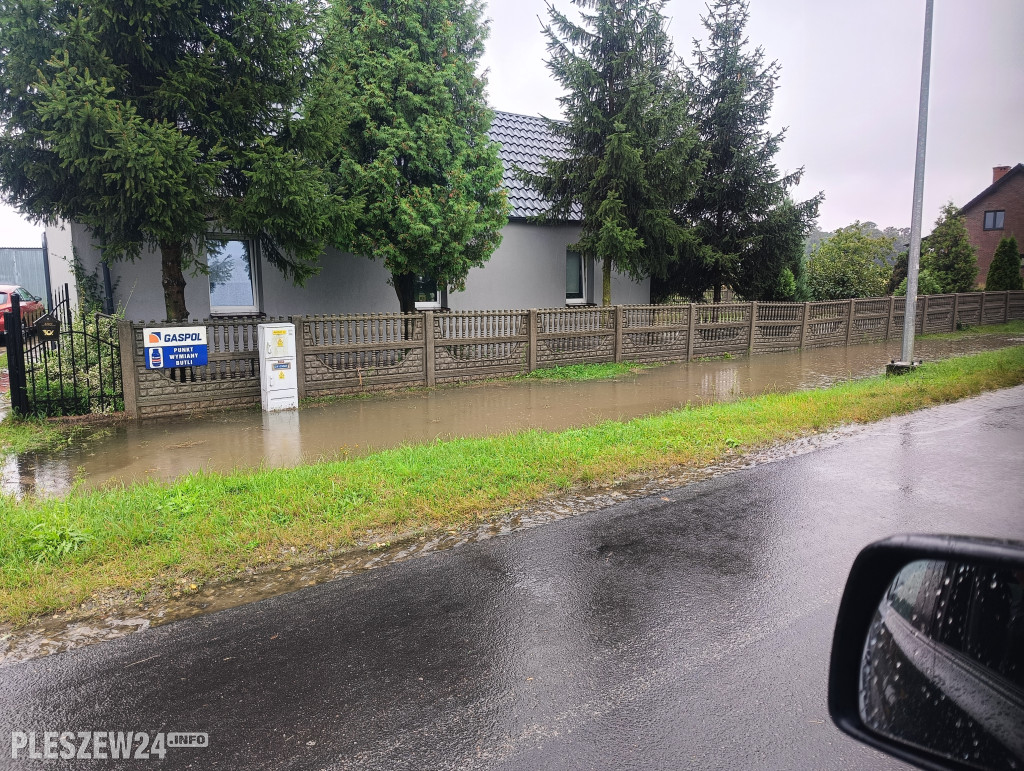 Zalane gminy Pleszew, Dobrzyca i Czermin