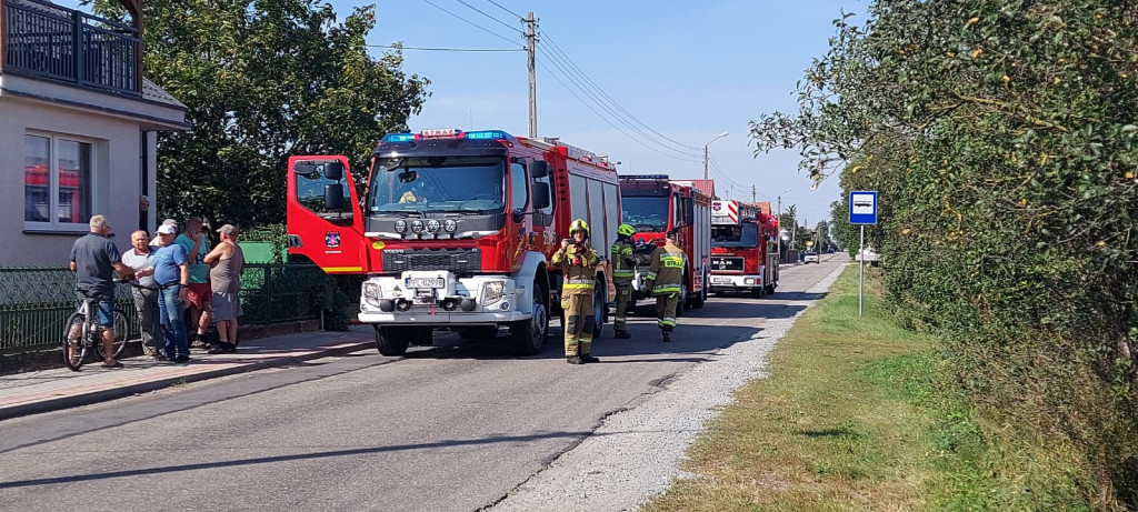 Pożar w Karminku