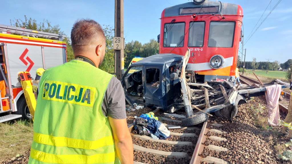 Tragedia k.Kępna. Nie Żyją dwie osoby