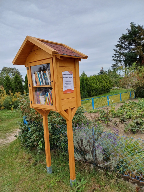 Bookcrossing na ogrodach działkowych