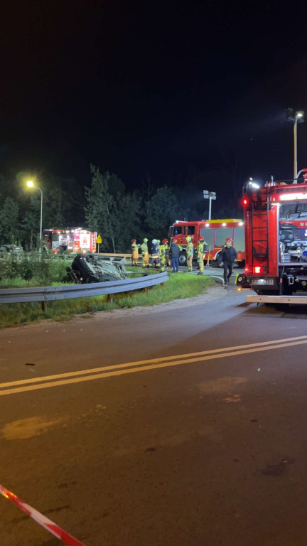 Wypadek na obwodnicy Pleszewa