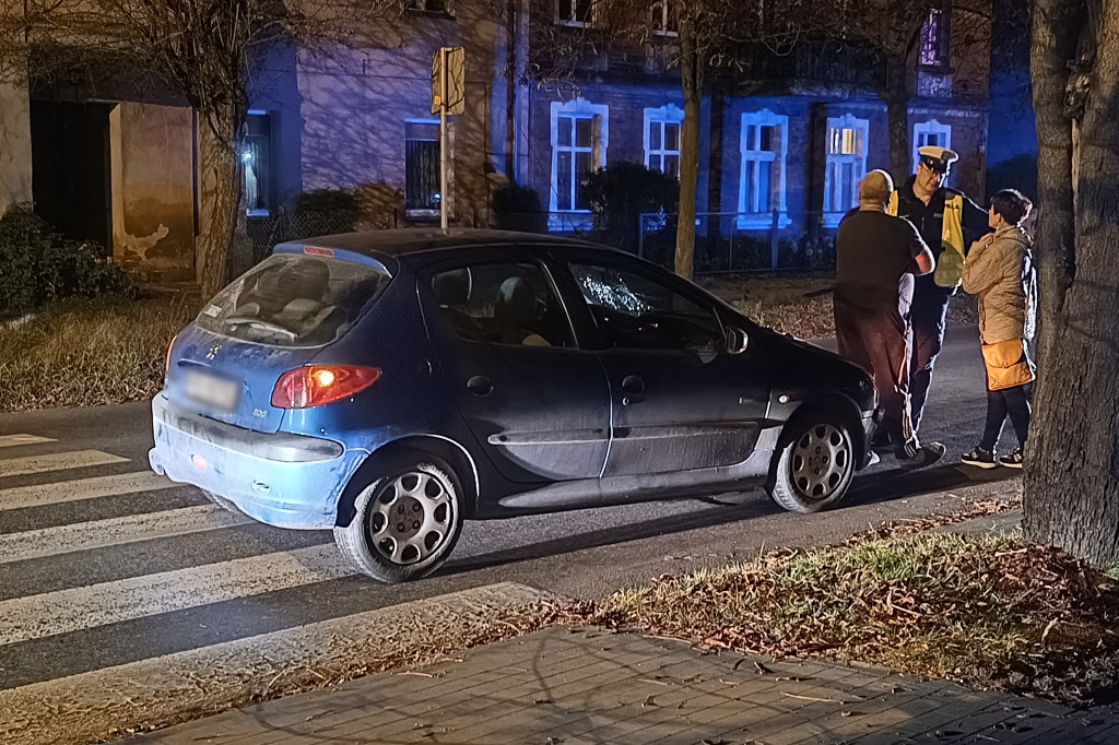 Kobieta potrącona na przejściu