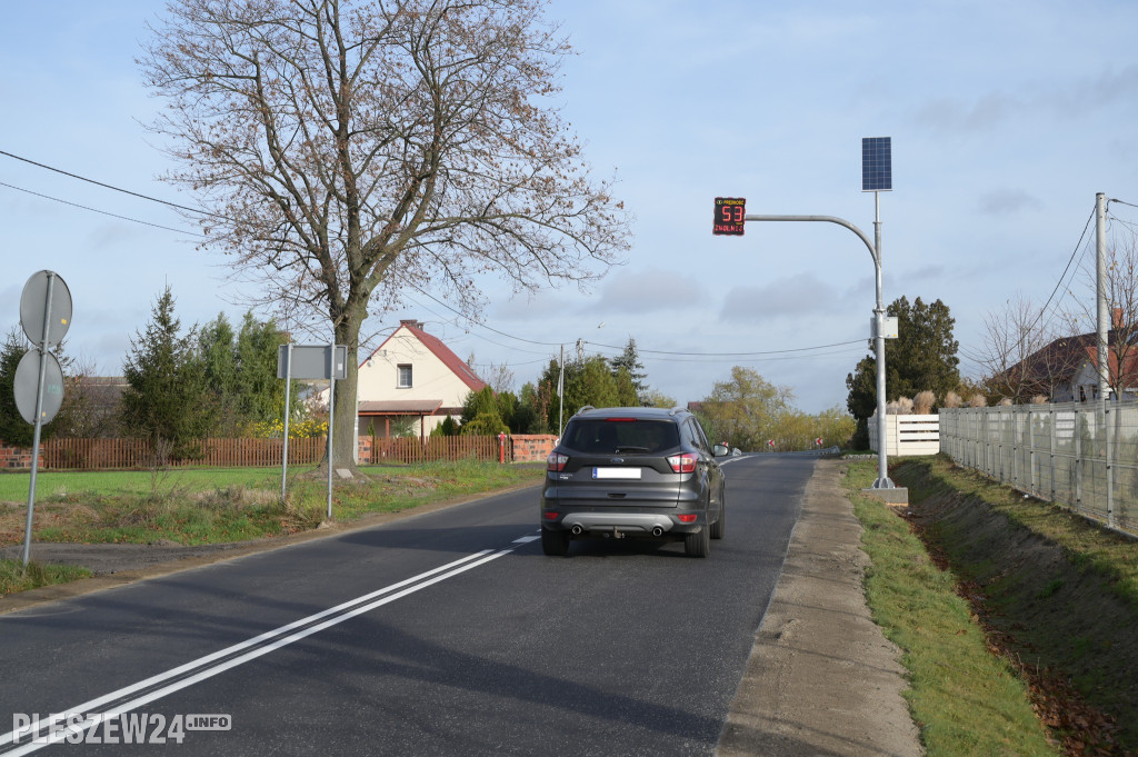 Droga Prokopów - Broniszewice wyremontowana