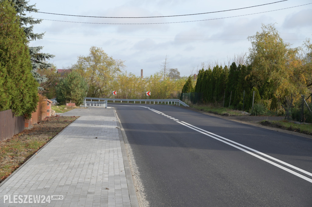 Droga Prokopów - Broniszewice wyremontowana