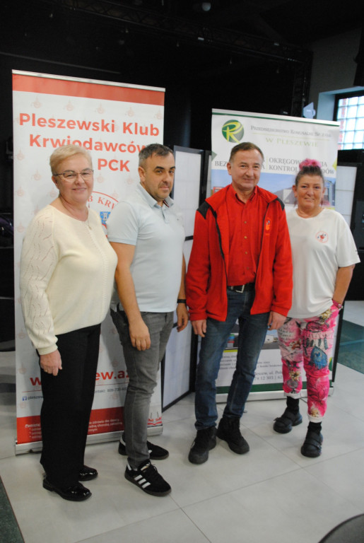 Szósta akcja Pleszewskiego Klubu Krwiodawców