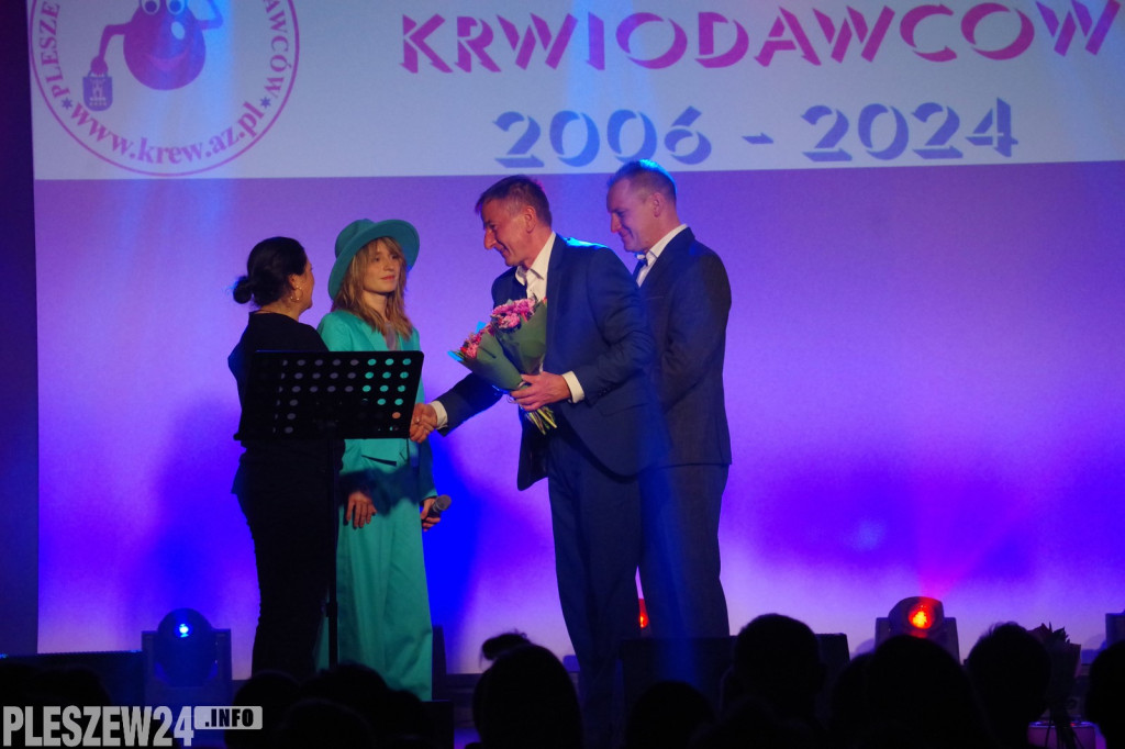 Gala Pleszewskiego Klubu Krwiodawców