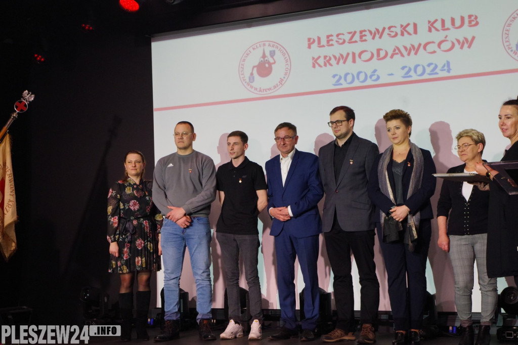 Gala Pleszewskiego Klubu Krwiodawców