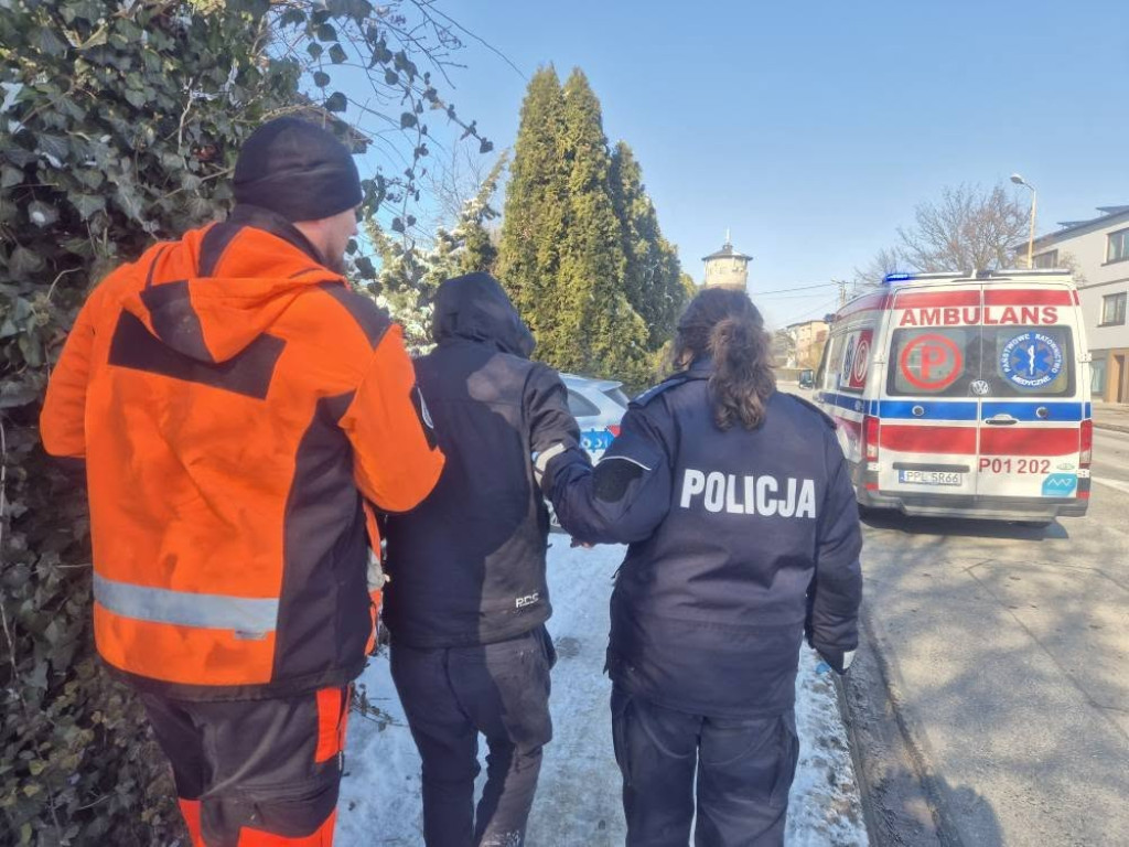 Wspólna akcja policji i Centrum Usług Społecznych