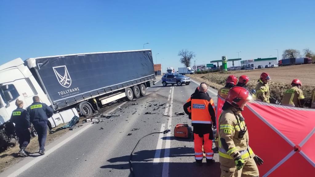 Śmiertelny wypadek pod Pleszewem