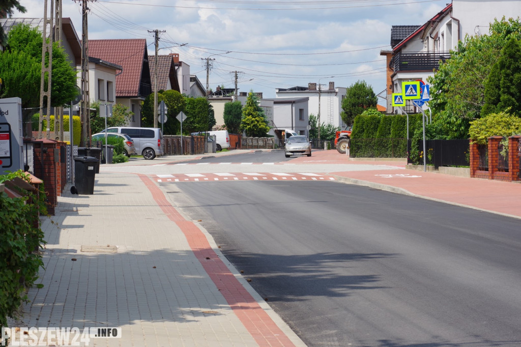 Ulica Zygmunta Starego w Pleszewie po remoncie