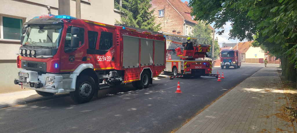 Popołudniowy pożar w Dobrzycy