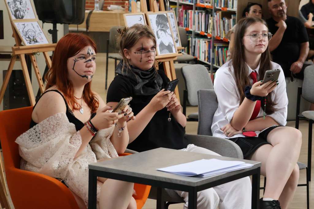 Fani mangi, anime i kultury japońskiej w bibliotece