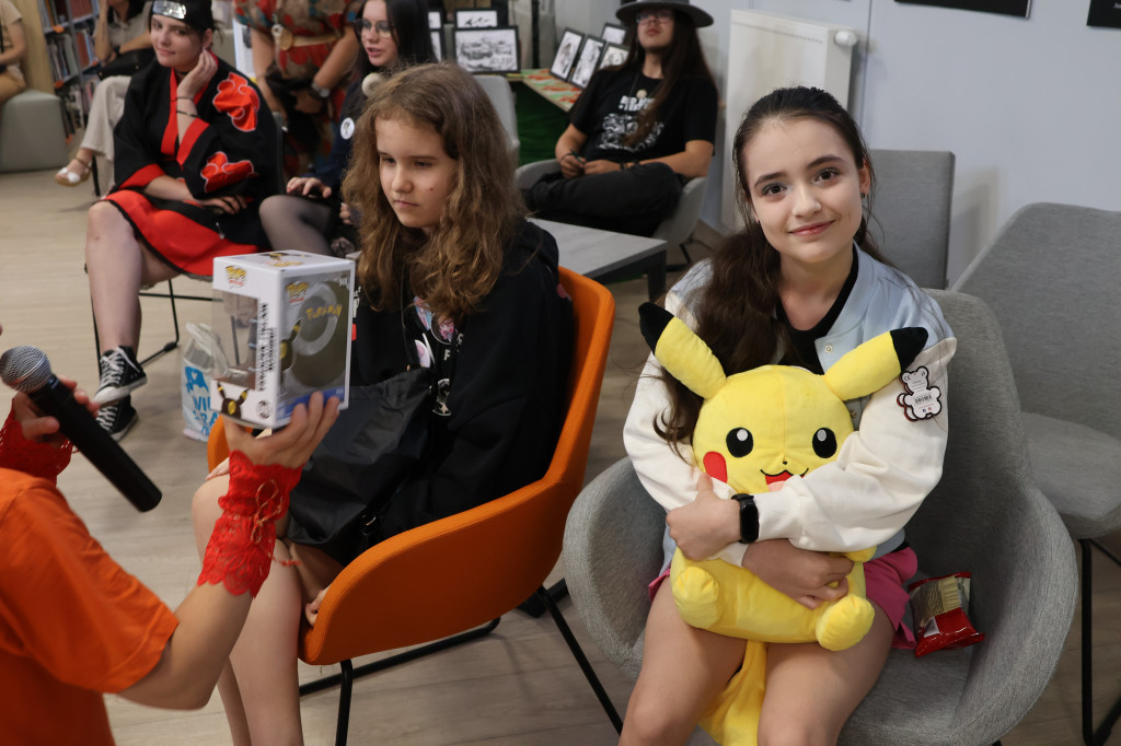 Fani mangi, anime i kultury japońskiej w bibliotece