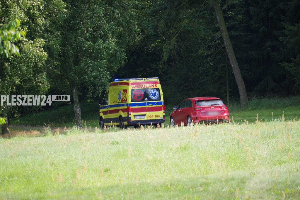 Poszukiwania zaginionej w Gołuchowie
