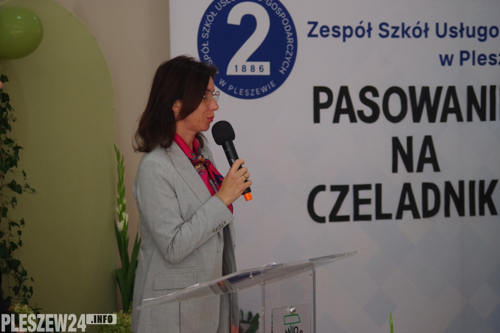 Pasowanie na czeladnika i wręczenie dyplomów zawodowych