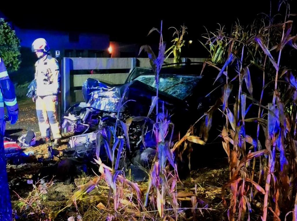Wypadek w gminie Gołuchów